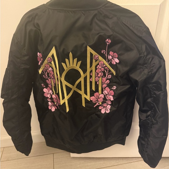 Sleep Token Black Bomber Jacket from Tour - Picture 4 of 5